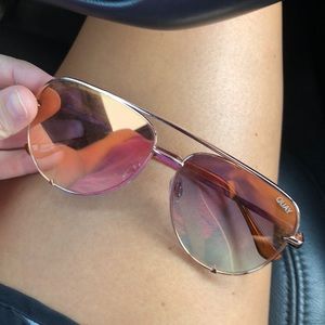 High key mini quay sunglasses